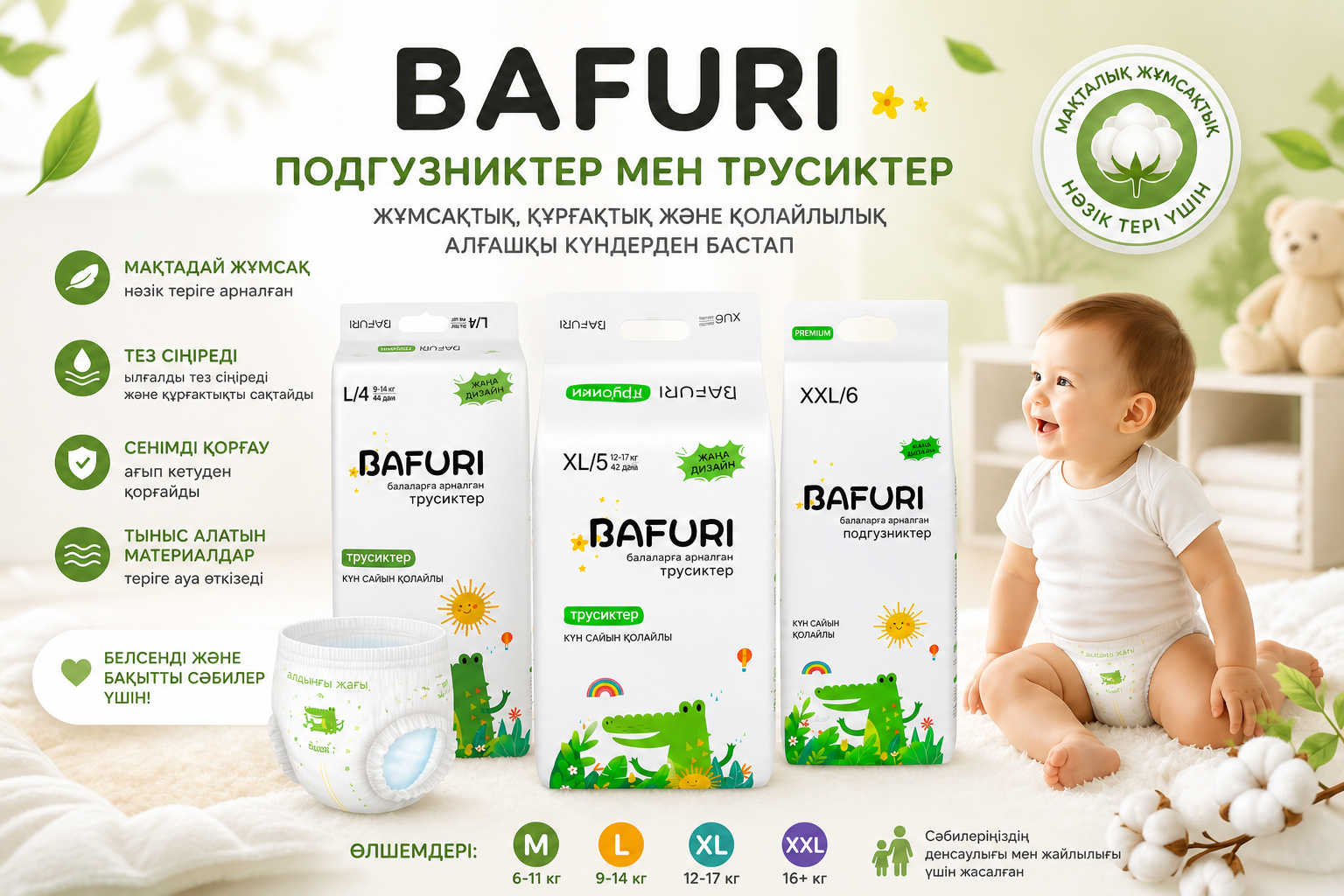 BAFURI Трусики/Подгузники