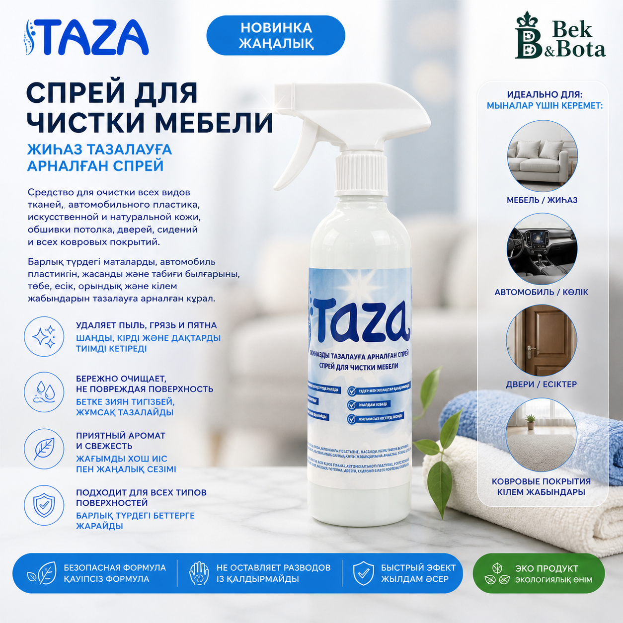 Спрей для чистки мебели