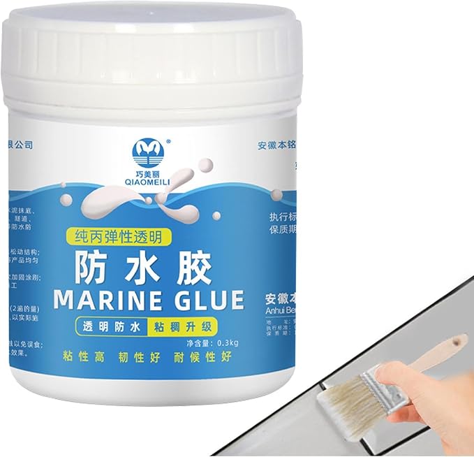 Водостойки клей - герметик для защиты от протечек Marine Glue